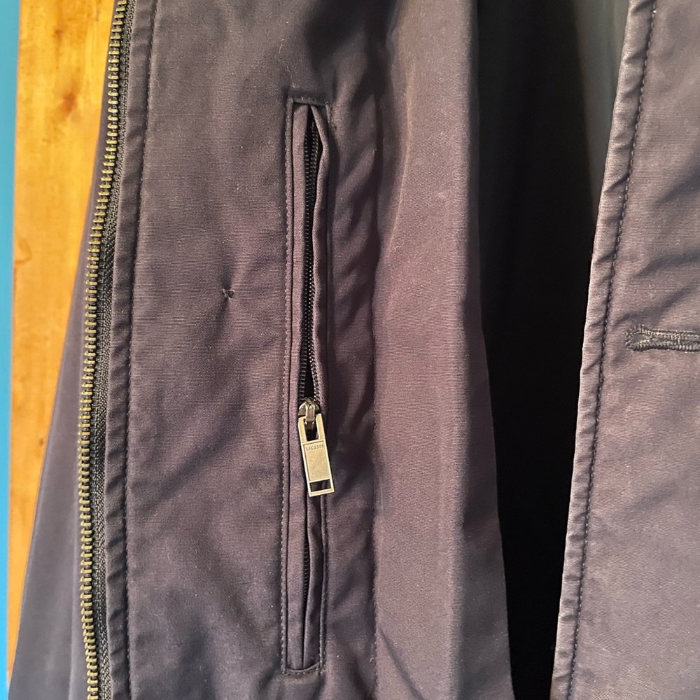 Vintage Lacoste Field Jacket Navy Blue, Men’s Large - Picture 7 of 11